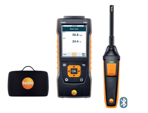 Miernik wielofunkcyjny Testo 440 z sondą wilgotności i temperatury powietrza oraz łącznością Bluetooth